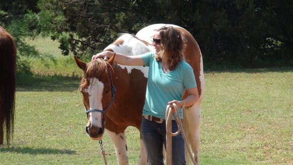 Christi Rains' Early Bird Special drawing winner gets a free one-hour private lessing with 4* Parelli Natural Horsemanship Instructor Christi Rains