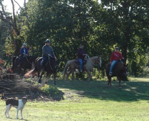 Ride with 4-Star Parelli Instructor Christi Rains on the scenic Brazos River in Texas